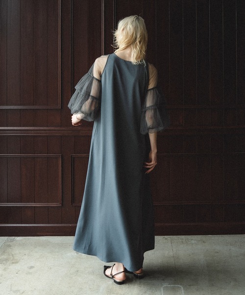 Nomade A-line dress（ドレス）｜et.UNiVER（エトユニベール）の