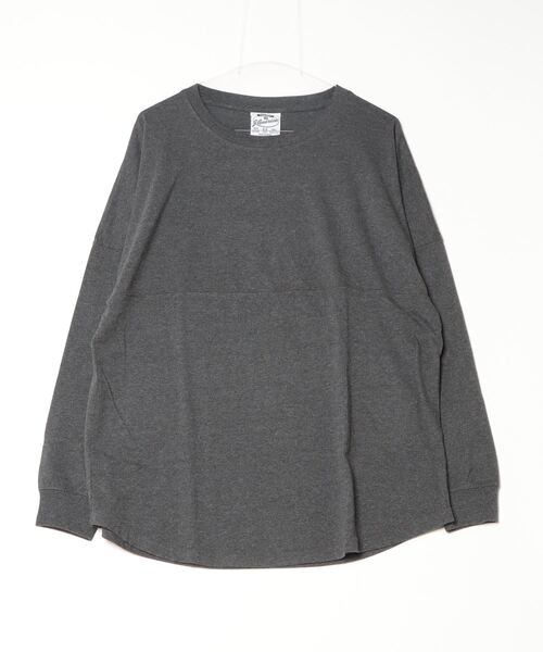 INNOCENT(イノセント)の「【T12】【J.America】Game Day Jersey Long Sleeve T-Shirt ゲームデイ ジャージー ロングスリーブ Tシャツ(Tシャツ/カットソー・メンズ・ホワイト/その他3/チャコールグレー/グレー/ブラック/その他2/その他1・MEDIUM)」の3枚目の写真