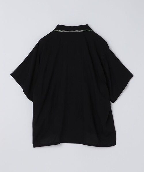 SHIPS(シップス)の「RAJAT: ハンド エンブロイダリー ショートスリーブ シャツ(シャツ/ブラウス・メンズ・ブラック・MEDIUM/LARGE)」の13枚目の写真