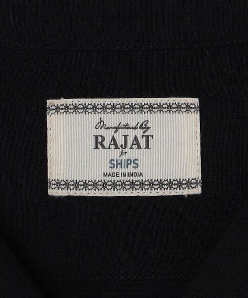 SHIPS(シップス)の「RAJAT: ハンド エンブロイダリー ショートスリーブ シャツ(シャツ/ブラウス・メンズ・ブラック・MEDIUM/LARGE)」の15枚目の写真