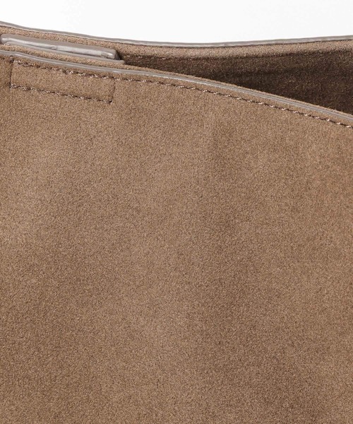 LEPSIM（レプシィム）の「ワンハンドルバケツバッグ　578467（ショルダーバッグ・レディース・ブラック/ライトブラウン/ダークグリーン・ONE SIZE）」の6枚目の写真