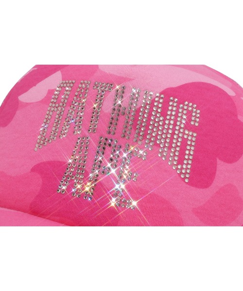 COLOR CAMO CRYSTAL BATHING APE LOGO MESH CAP（キャップ）｜A