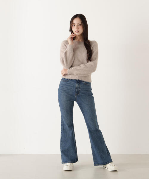 PROPORTION BODY DRESSING（プロポーションボディドレッシング）の「ＦＬＡＲＥ　ＤＥＮＩＭ / 1215230800（その他パンツ・レディース・ブルー/ブルー系その他・MEDIUM/P/S/SMALL）」の15枚目の写真