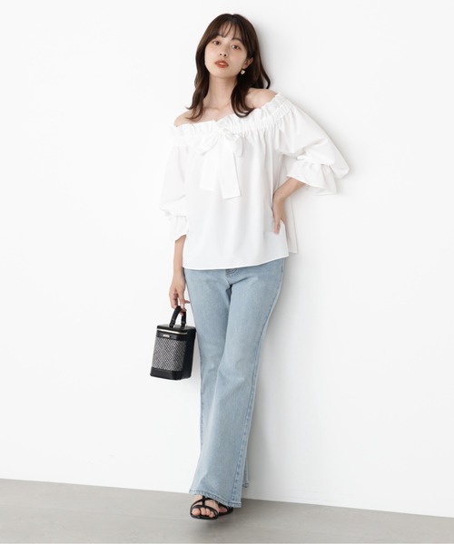 PROPORTION BODY DRESSING（プロポーションボディドレッシング）の「ＦＬＡＲＥ　ＤＥＮＩＭ / 1215230800（その他パンツ・レディース・ブルー/ブルー系その他・MEDIUM/P/S/SMALL）」の3枚目の写真