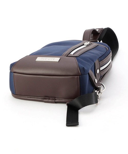 NICOLE CLUB FOR MEN（ニコルクラブフォーメン）の「ビジカジボディバッグ（ボディバッグ/ウエストポーチ・メンズ・ブラック/グレー/ネイビー・FREE）」の5枚目の写真