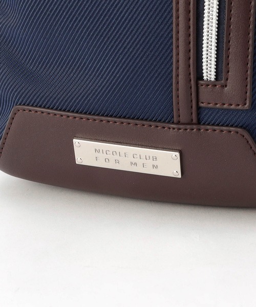 NICOLE CLUB FOR MEN（ニコルクラブフォーメン）の「ビジカジボディバッグ（ボディバッグ/ウエストポーチ・メンズ・ブラック/グレー/ネイビー・FREE）」の9枚目の写真