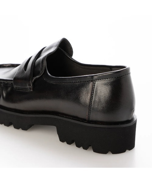 Launa lea（ラウナレア）の「厚底ギャザーローファー (S155)（ローファー・レディース・ブラック/ピンク・24.0cm/23.0cm/24.5cm/23.5cm/22.5cm/22.0cm/25.0cm）」の8枚目の写真