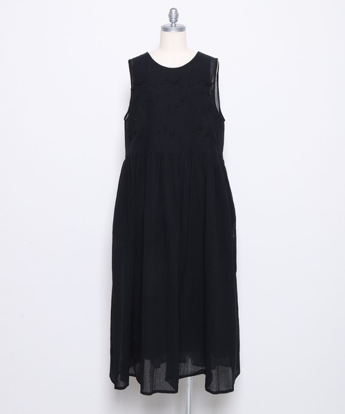 haupia（ハウピア）の「tulip dance【ワンピース】（ワンピース・レディース・ブラック/オフホワイト・MEDIUM）」の7枚目の写真