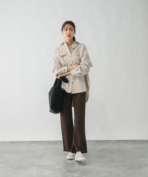 セール】イージーケアコーデュロイシャツ/499701（シャツ/ブラウス