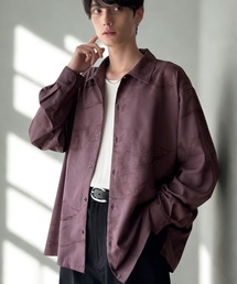 Classical Origin（クラシカルオリジン）の「「魅せる服。」総柄ドレープキャンプカラーシャツ（長袖）/Relaxed Drape All-Over Pattern Camp Collar Shirt（シャツ/ブラウス）」