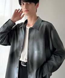 Classical Origin（クラシカルオリジン）の「【Classical Origin】「都会的スタイル」。総柄ドレープキャンプカラーシャツ（長袖）/Relaxed Drape All-Over Pattern Camp Collar Shirt（シャツ/ブラウス・メンズ）」