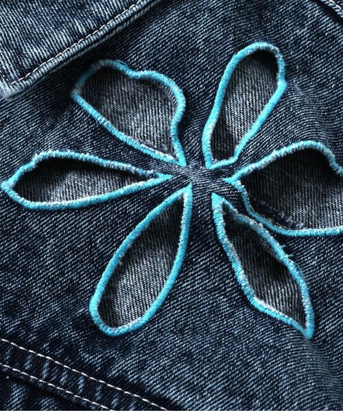 BREEZE（ブリーズ）の「【Im Jelly！】ケミカルウォッシュデニムジャケット（デニムジャケット・キッズ・インディゴブルー・140/120/100）」の10枚目の写真