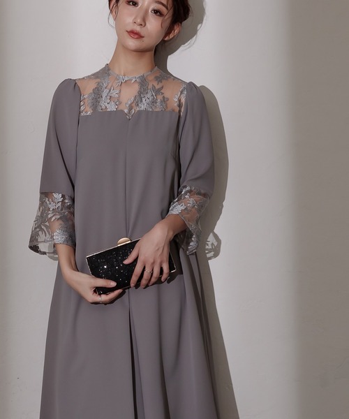 セール】刺繍ワイドドレス（ドレス）｜epic day（エピックデイ）の