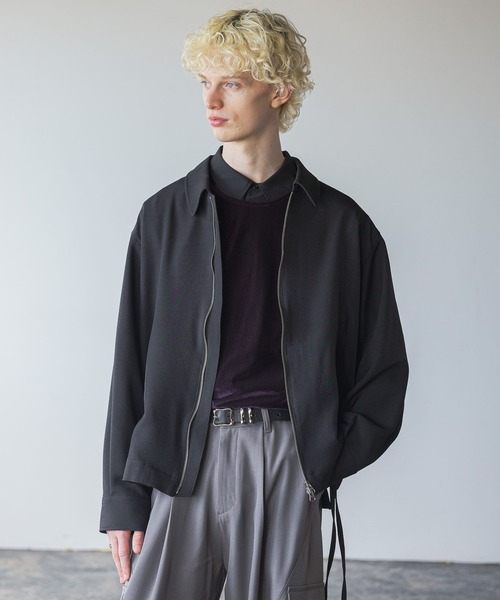 HARE(ハレ)の「【SET UP対応】ノーブルワークブルゾン(HARE)(ブルゾン・メンズ・ブルー系その他/パープル/ブラック/グレー・SMALL/MEDIUM)」の1枚目の写真