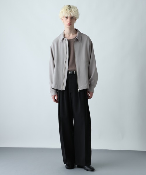 HARE ハレ ブルゾン フォームレスレザーブルゾン(HARE)（ブルゾン）｜HARE（ハレ）の