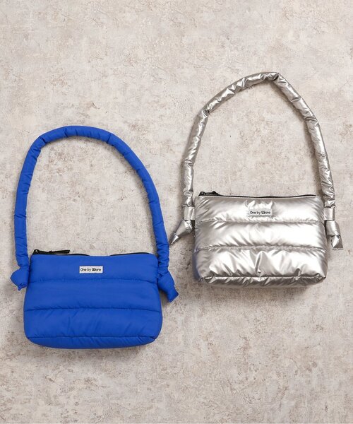 BREEZE（ブリーズ）の「one by more パファーバック（ショルダーバッグ・キッズ・ブルー/シルバー・FREE）」の9枚目の写真