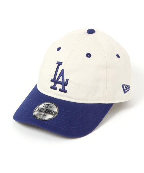 LOWRYS FARM(ローリーズファーム)の「MLB2トーンCAP 494593(キャップ・キッズ・ネイビー/ベージュ・FREE)」の1枚目の写真