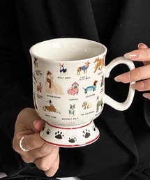 Made in I(ChCAC)Dog breed art mug(OX/}OJbv/^u[)