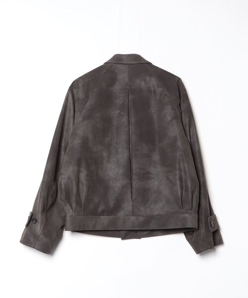 CANNABIS(カンナビス)の「NEZU YO-HINTEN シンセティックレザージャケット (200703)(その他アウター・メンズ・グレー・MEDIUM)」の2枚目の写真