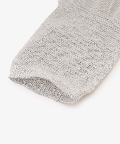 Afternoon Tea(アフタヌーンティー)の「おやすみシルク ハンドウォーマー(手袋・レディース・ピンク/ライトグレー・ONE SIZE)」の9枚目の写真