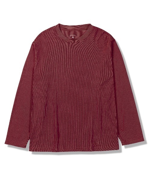 Foxfire（フォックスファイヤー）の「マイクロアゼクルー（Tシャツ/カットソー・メンズ・レッド/ブラウン/サンドグレー/チャコール・XL/L/M/S）」の4枚目の写真