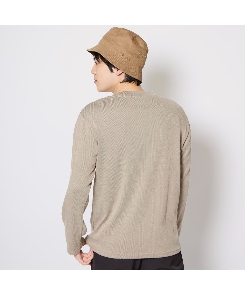 Foxfire（フォックスファイヤー）の「マイクロアゼクルー（Tシャツ/カットソー・メンズ・レッド/ブラウン/サンドグレー/チャコール・XL/L/M/S）」の5枚目の写真