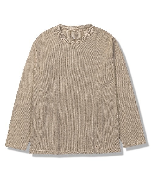 Foxfire（フォックスファイヤー）の「マイクロアゼクルー（Tシャツ/カットソー・メンズ・レッド/ブラウン/サンドグレー/チャコール・XL/L/M/S）」の6枚目の写真