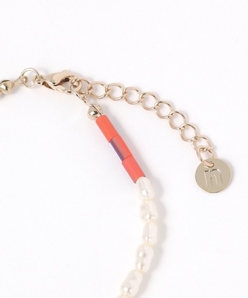 niko and...（ニコアンド）の「カラービーズパール調ブレスレット（ブレスレット・レディース・イエロー/オレンジ/ブルー・0）」の4枚目の写真