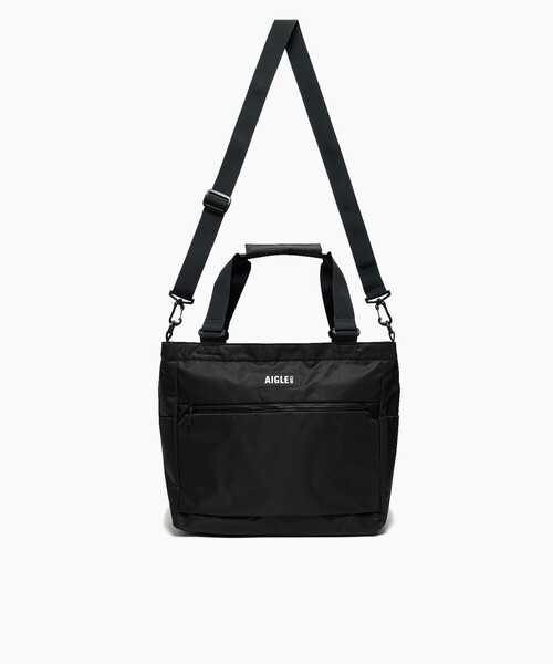 AIGLE（エーグル）の「撥水 アーバン 2wayトートバッグ（トートバッグ・レディース・ブラック/グレー・FREE）」の5枚目の写真