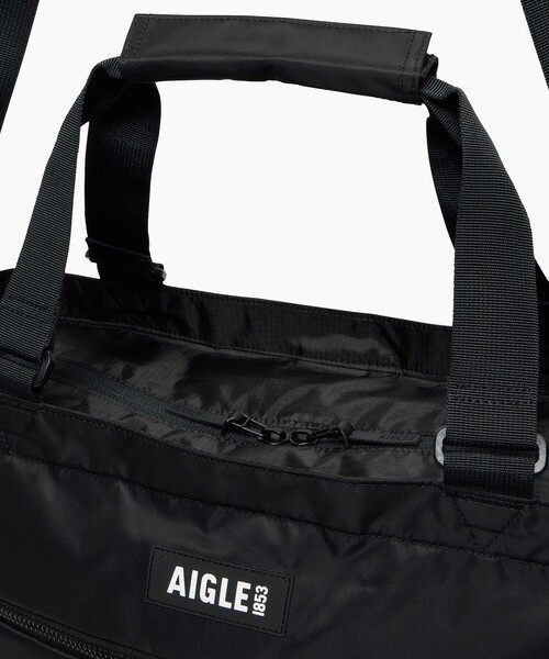 AIGLE（エーグル）の「撥水 アーバン 2wayトートバッグ（トートバッグ・レディース・ブラック/グレー・FREE）」の6枚目の写真