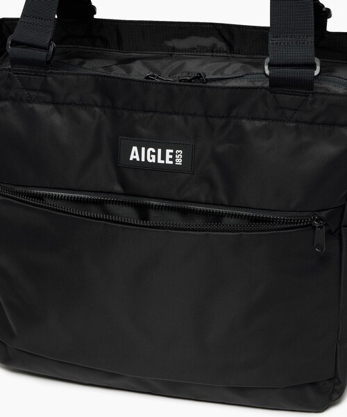 AIGLE（エーグル）の「撥水 アーバン 2wayトートバッグ（トートバッグ・レディース・ブラック/グレー・FREE）」の8枚目の写真
