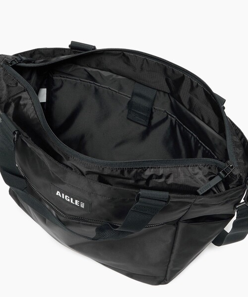AIGLE（エーグル）の「撥水 アーバン 2wayトートバッグ（トートバッグ・レディース・ブラック/グレー・FREE）」の12枚目の写真