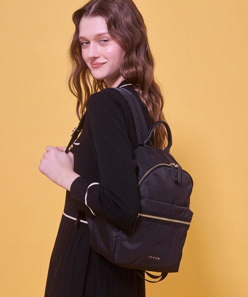 TOCCA(トッカ)の「SMALL TRAVELING BACKPACK バックパック(バックパック/リュック・レディース・ネイビー系/ベージュ系/ブラック系・F)」の18枚目の写真