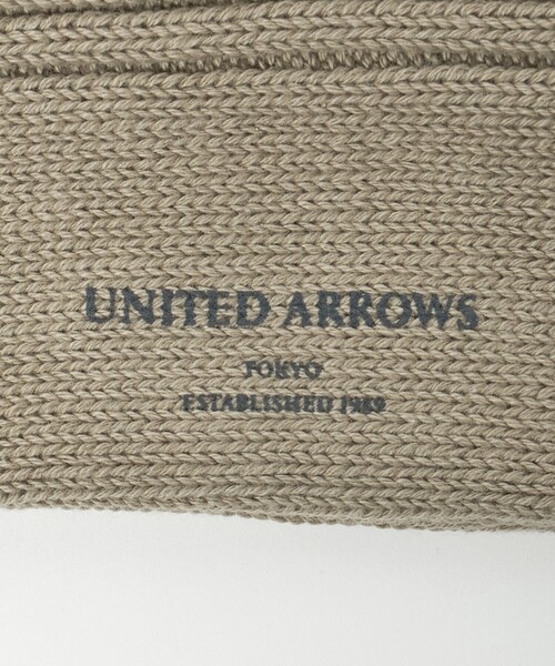 UNITED ARROWS（ユナイテッドアローズ）の「ボリューム リブ ソックス（ソックス/靴下・メンズ・ブラック/ベージュ/レッド/オフホワイト・FREE）」の13枚目の写真