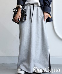 裏毛ロングスカート