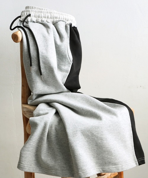 antiqua(アンティカ)の「裏毛ロングスカート(スカート・レディース・グレー・ONESIZE)」の7枚目の写真