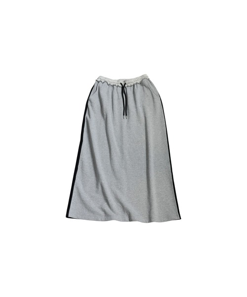 antiqua(アンティカ)の「裏毛ロングスカート(スカート・レディース・グレー・ONESIZE)」の6枚目の写真