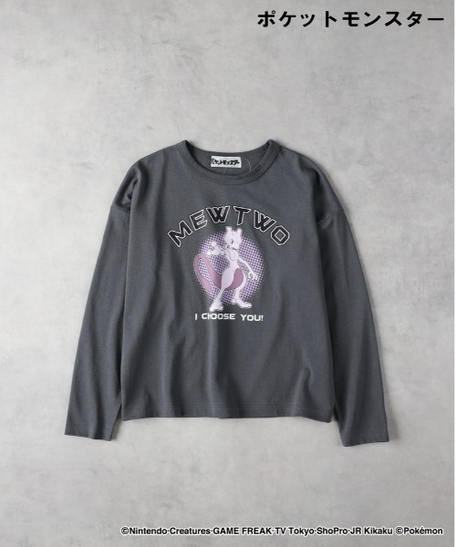 セール】pokemon(ポケモン)長袖Tシャツ（Tシャツ/カットソー）｜Right