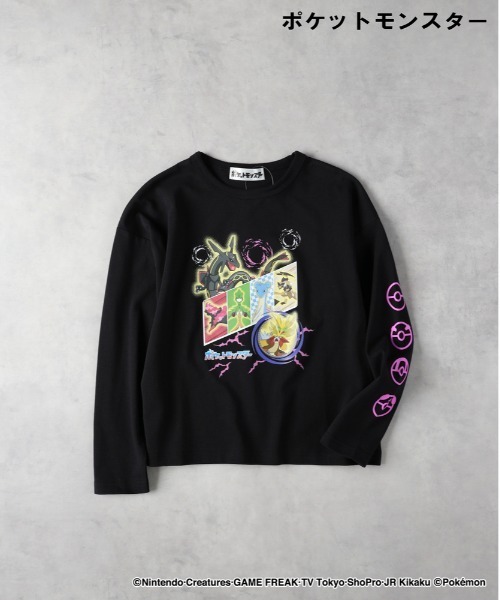ポケモン ロングTシャツ ネオン XL 新品未開封 セール】pokemon(ポケモン)【キッズ】長袖Tシャツ（Tシャツ