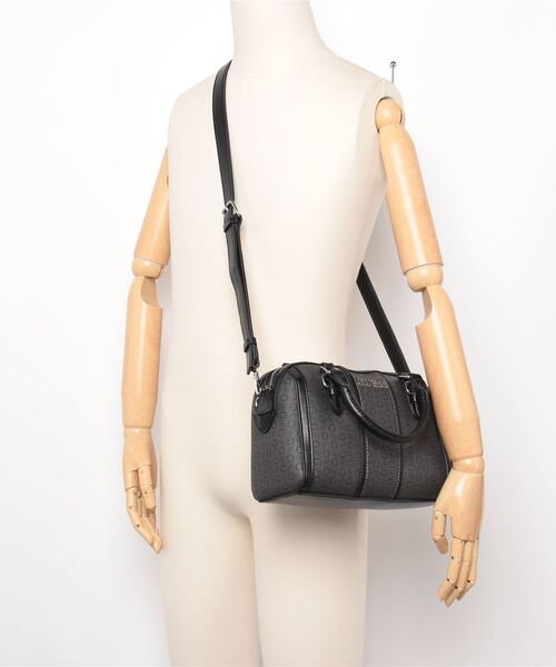 Guess(ゲス)の「RADLEIGH Box Satchel ボストンバッグ (ハンドバッグ・レディース・ダークグレー・ONE SIZE)」の17枚目の写真