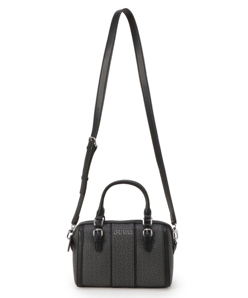 Guess(ゲス)の「RADLEIGH Box Satchel ボストンバッグ (ハンドバッグ・レディース・ダークグレー・ONE SIZE)」の4枚目の写真