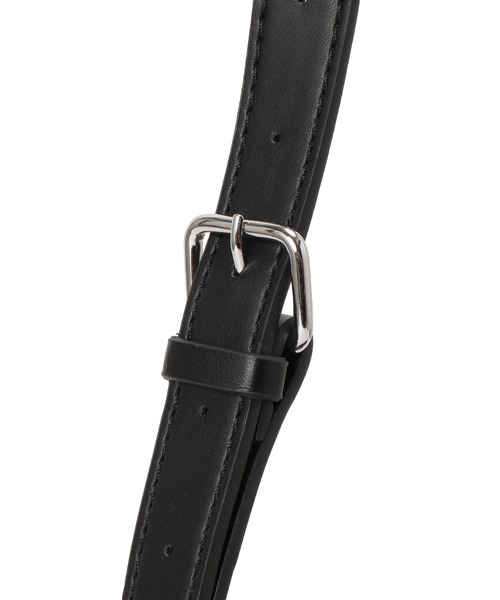 Guess(ゲス)の「RADLEIGH Box Satchel ボストンバッグ (ハンドバッグ・レディース・ダークグレー・ONE SIZE)」の9枚目の写真