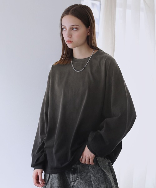 バルーンスリーブアソートデザインドローコードT（Tシャツ