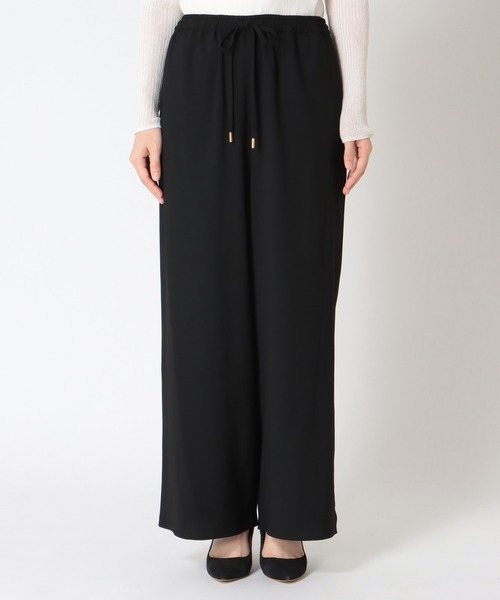 Jines（ジネス）の「リラックスイージーパンツ【セットアップ可】（その他パンツ・レディース・ベージュ/ブラック/グレー・38）」の4枚目の写真