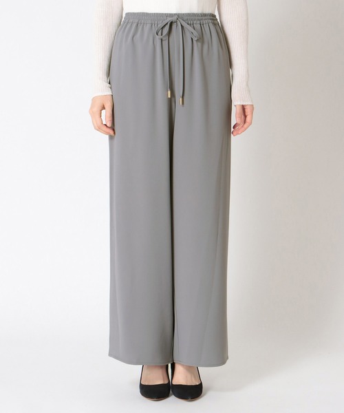 Jines（ジネス）の「リラックスイージーパンツ【セットアップ可】（その他パンツ・レディース・ベージュ/ブラック/グレー・38）」の8枚目の写真