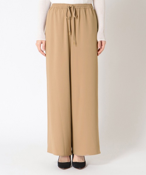 Jines（ジネス）の「リラックスイージーパンツ【セットアップ可】（その他パンツ・レディース・ベージュ/ブラック/グレー・38）」の15枚目の写真