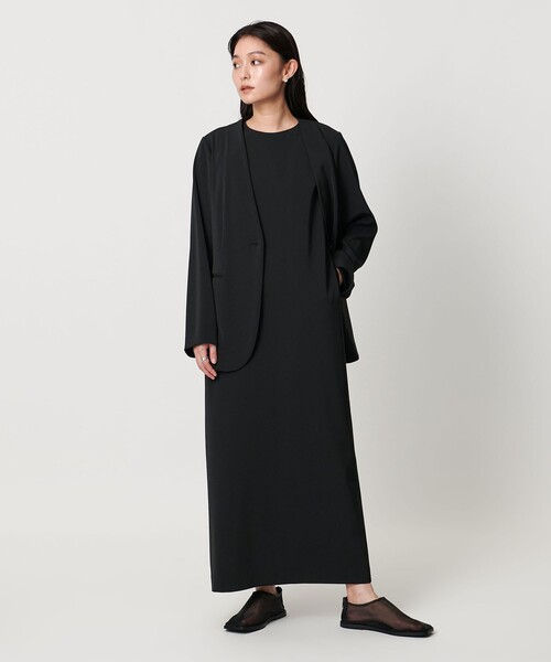 MARW UNITED ARROWS＞ツイル ノーカラー ジャケット（ノーカラー