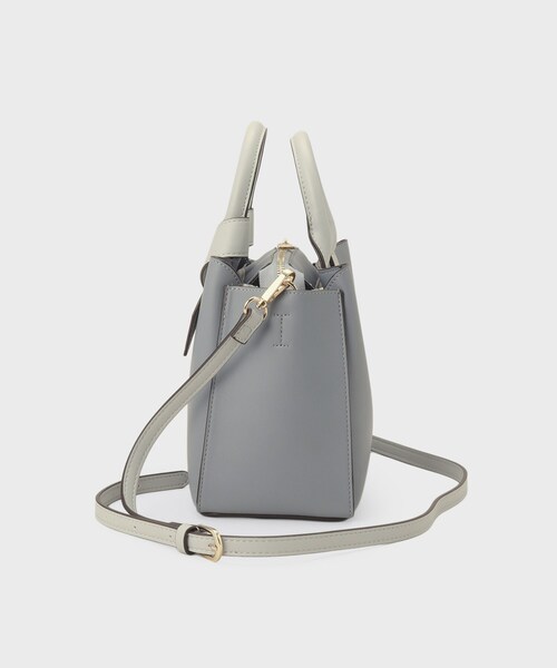 index（インデックス）の「【2WAY】リボンハンドルミドルトートバッグ（トートバッグ・レディース・ブルー系5/ブラック系/ホワイト系3・00）」の17枚目の写真