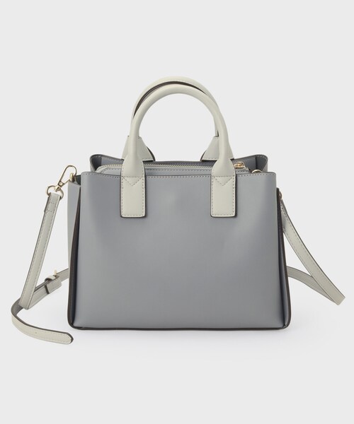 index（インデックス）の「【2WAY】リボンハンドルミドルトートバッグ（トートバッグ・レディース・ブルー系5/ブラック系/ホワイト系3・00）」の18枚目の写真