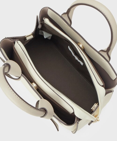 index（インデックス）の「【2WAY】リボンハンドルミドルトートバッグ（トートバッグ・レディース・ブルー系5/ブラック系/ホワイト系3・00）」の20枚目の写真